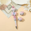 Wholesale 10pcs Cartoon Cat Beaded Pen Beads DIY Pen Beads OLY Exclusive