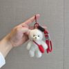 Wholesale Lanyard Blush Bear Cute Plush Bag Pendant Doll Couple Doll