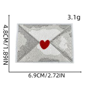 Girly envelope cloth sticker 3 #