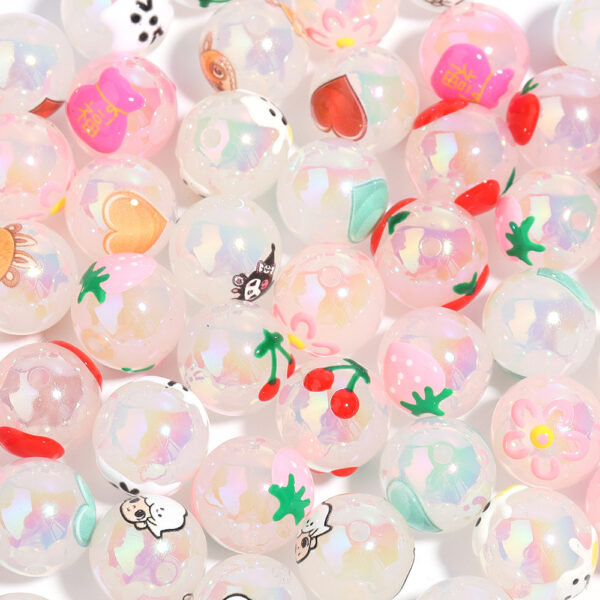 O1CN01IiujAX2HlXLc5FgYq_2206784719191-0-cib Wholesale DIY Color Plated Round Beads