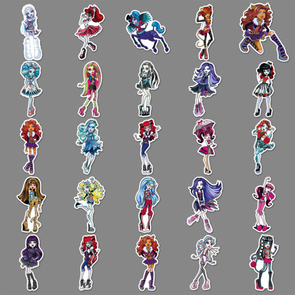 Wholesale 50pcs Monster Senior high school Graffiti Stickers