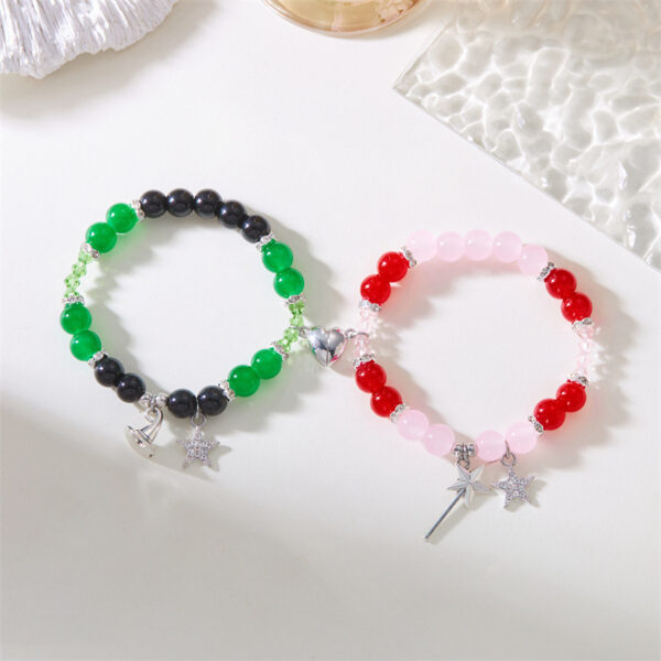 Wholesale Magic Witch Glass Love Magnetic Bracelet