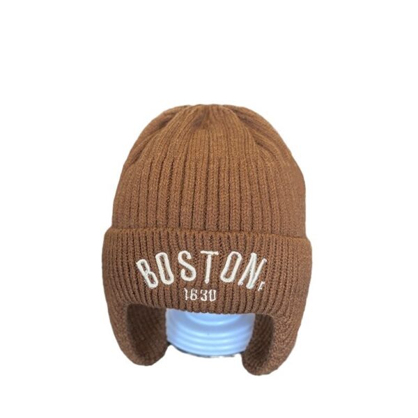 Wholesale Warm ear protection letter knitted Winter Hat