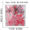 Wholesale Pink bow embroidered patch