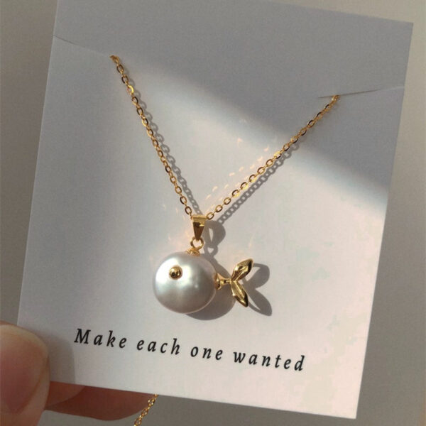 Wholesale Baroque Whale shaped Pearl Ocean Necklace
