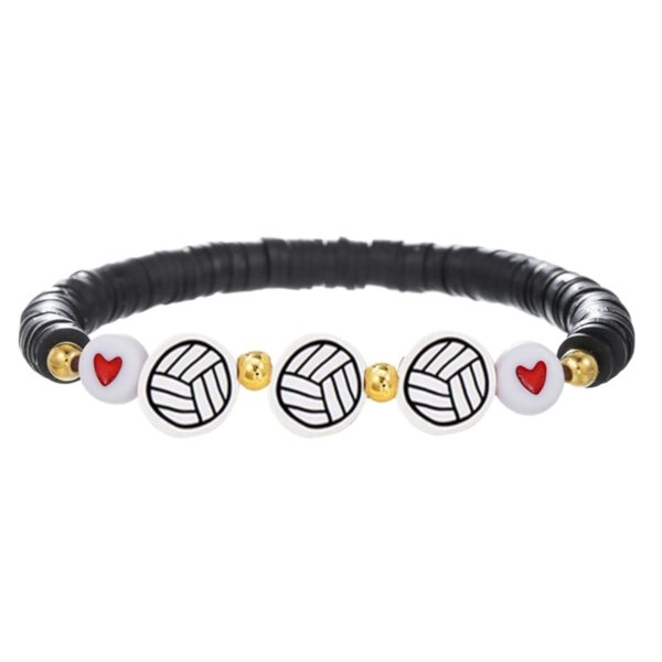 O1CN01IoDseA24FOY9qLnYK_2215896657361-0-cib Wholesale Sports Ball Basketball Baseball Football Soft Pottery Acrylic Bracelet