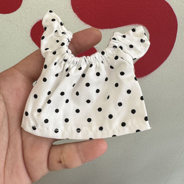 Wholesale Little Skirt Can Wear Floral ess 10cm Pendant Doll Clothes Aessories