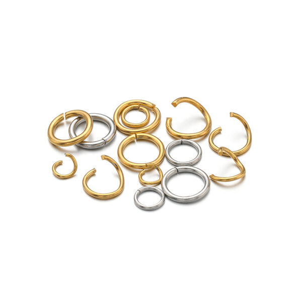 Wholesale Gold Open Connection Ring Jewelry Accessories