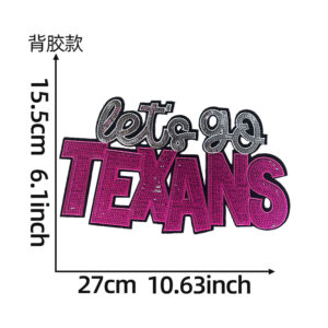 Texans ----------- Adhesive style