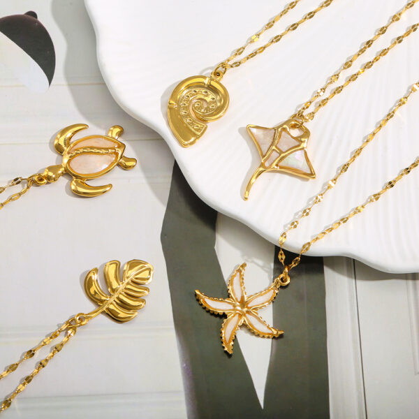 O1CN01IvxyfM1nmy3pc9ZwO_2217967715133-0-cib Wholesale Ocean starfish stainless steel pendant necklace