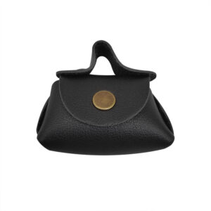 Black with copper buckle