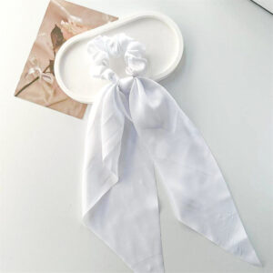 Satin Ribbon Bowel-White