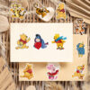 O1CN01J3Se7h2F24nefvrQa_2218536688821-0-cib Wholesale 5pcs 50 Cute Stickers Waterproof Stationery Sticker OLY Exclusive