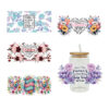 Wholesale UV Transfer Paste Glass Crystal Label Crystal Paste Special Paste for 16oz Glass C 23cmX11cm