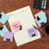 Wholesale Colorful, cute, removable, high-adhesive sticky notes