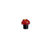 Wholesale Colorful small mushroom-shaped glass beads