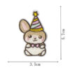 Wholesale Cartoon Cute Rabbit Embroidery DIY Patches