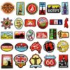 Wholesale Cartoon World Landmark Pattern Embroidery DIY Patches