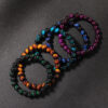 Wholesale Glass Dopamine Imitation Tiger Eye Bracelet