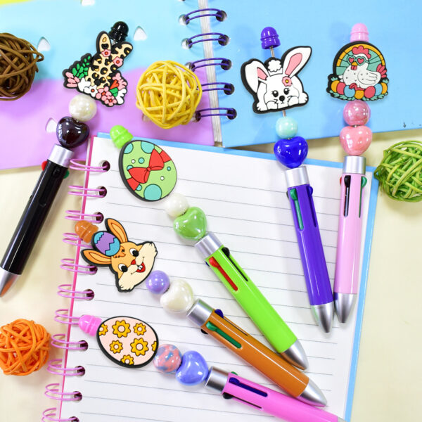 O1CN01JAvzwv28wE3h40Pxt_2218983507996-0-cib Wholesale Random 100pcs Easter cartoon Focal Beads series