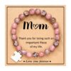 Wholesale Pink Zebra Bracelet Mother's Day Gift Stainless Steel Bracelet
