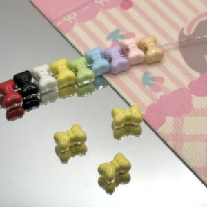 Lemon yellow / About 6.8*4.6mm