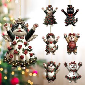 Charming Cat Rose 7-Piece Set