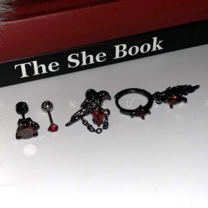 Wholesale Black Dragon Claw Crow Black Ear Bone Nails