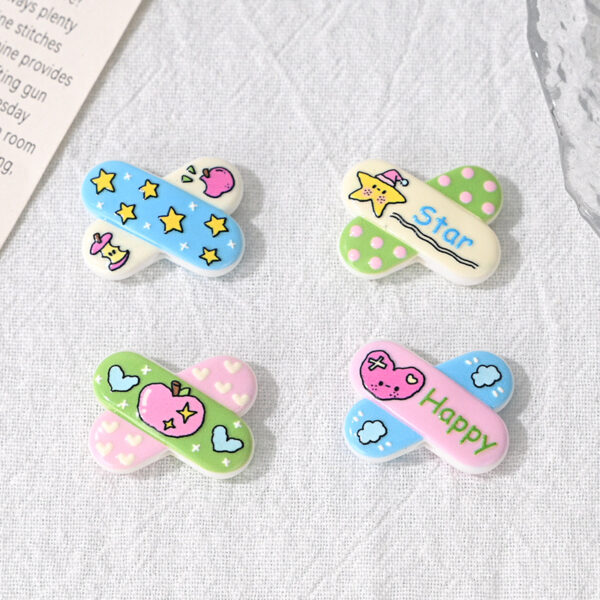 Wholesale Cute Printed Acrylic Beads