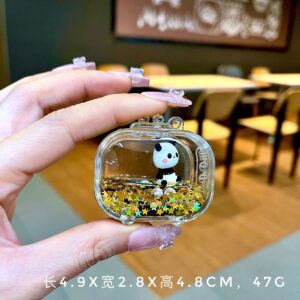 [TV] Black Gold Panda / Quantity without keychain: 1 piece