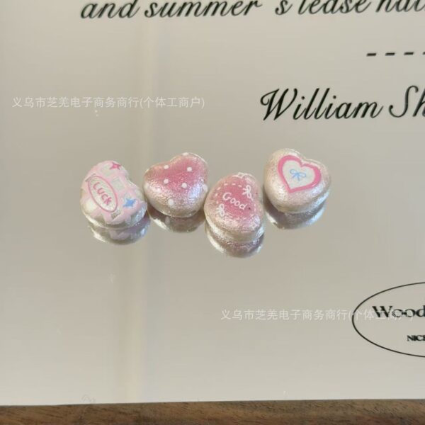 O1CN01JJOBv11xmBbcGd1ay_2221442006485-0-cib Wholesale 10pcs pink printed heart-shaped relief string acrylic beads