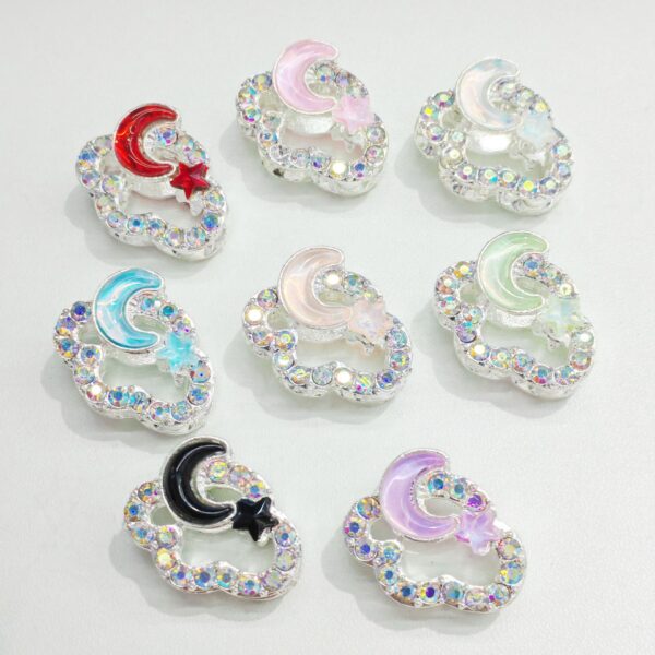 O1CN01JKasRd1K90fNvVtOI_2219176661120-0-cib Wholesale Moon Water Diamond Four hole Bead