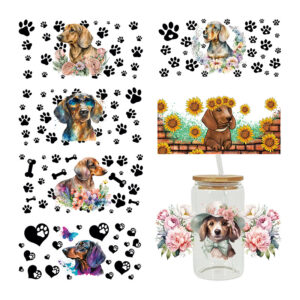 Wholesale UV Transfer Paste Glass Crystal Label Crystal Paste 16OZ UV DTF WRAPS