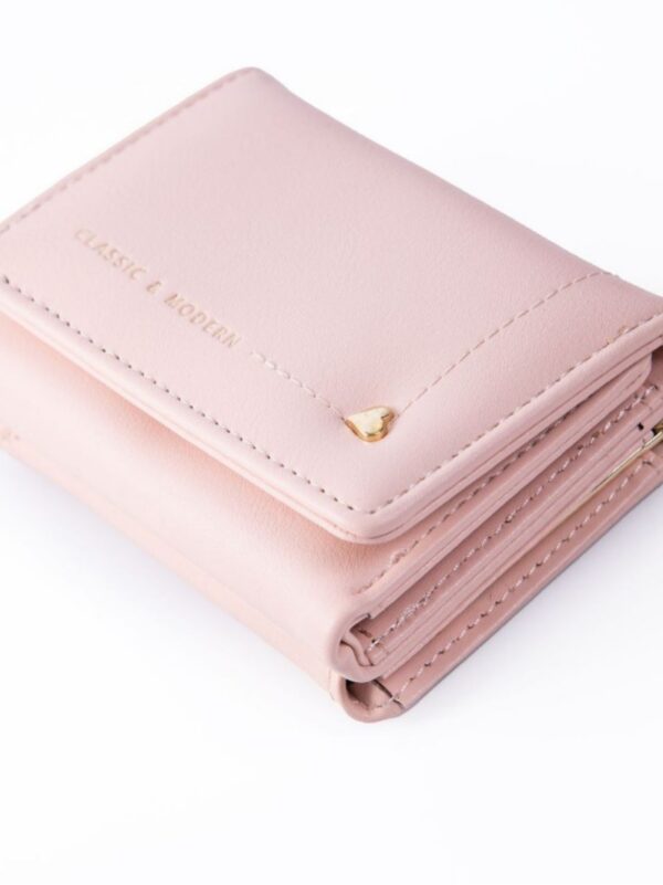 Wholesale Colorful large capacity short women's wallet