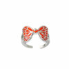Wholesale Luminous Distinctive Butterfly Ring Adjustable Exaggerated Ring