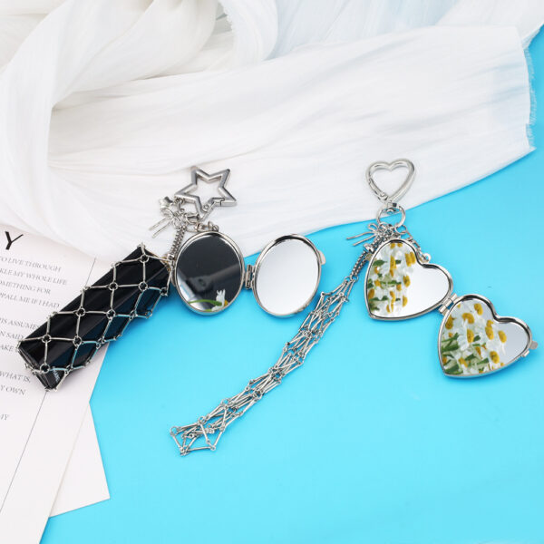 Wholesale Stainless steel mesh bag keychain