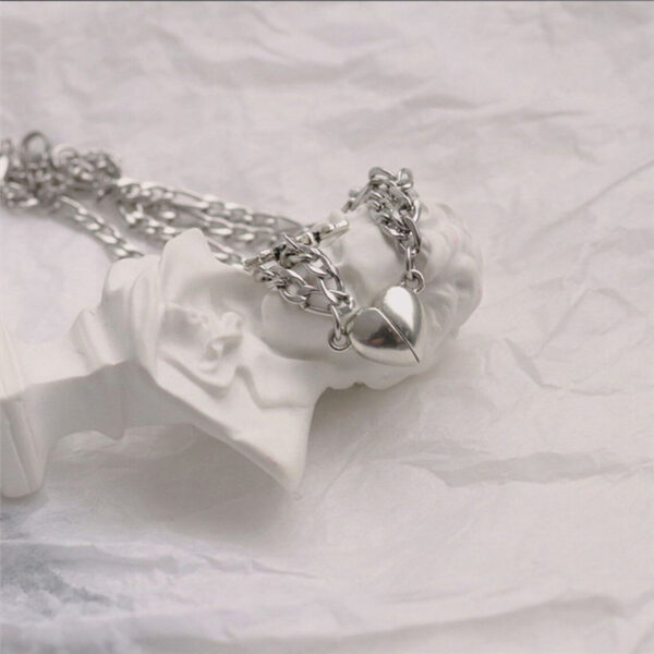 Wholesale Heart-shaped Magnet Suction Bracelet Valentine's Day