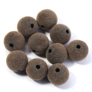 Light coffee / Size: outer diameter 16mm, hole diameter 4.7mm