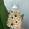 Wholesale Yellow Cartoon Busy Bee 16oz Cup UV DTF Wraps