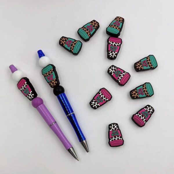 Wholesale 10PCS Small Cup Silicone Focus Beads Loose Beads