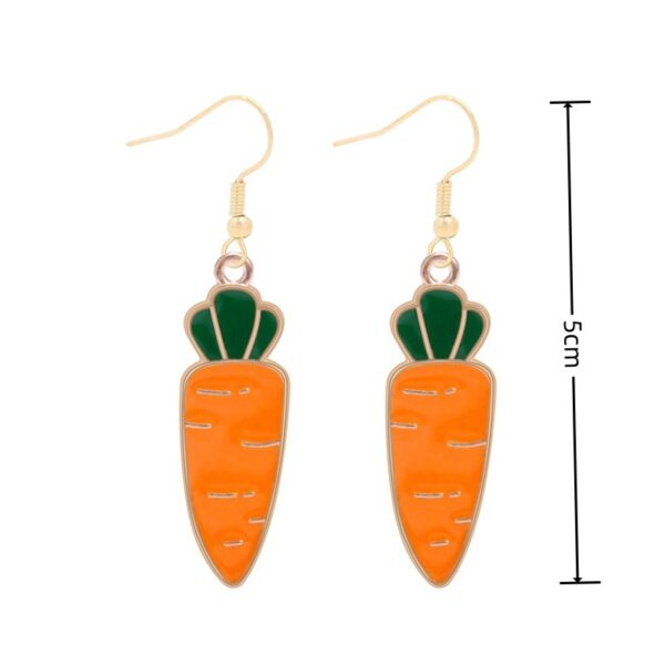 Wholesale Easter Bunny Easter Egg Carrot Earrings