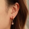 O1CN01JkWcwo1FRip94OyM5_2218660980484-0-cib Wholesale Flower Zircon Stainless Steel 18k Gold Plated Earrings