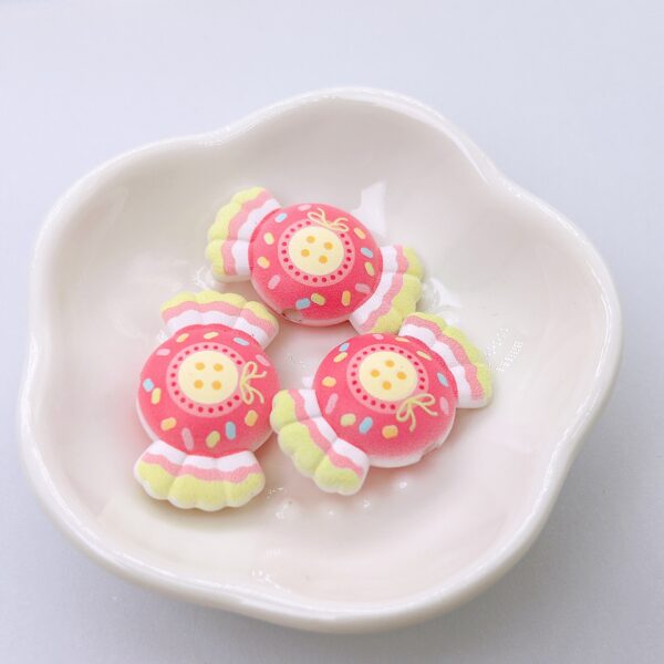 O1CN01JkYxU91wOzupZZDvX_2216384736299-0-cib Wholesale 30*18MM Printed Cute Vertical Hole Candy Beads DIY Bag Charm Keychain Beaded Pen Jewelry Aessories Material