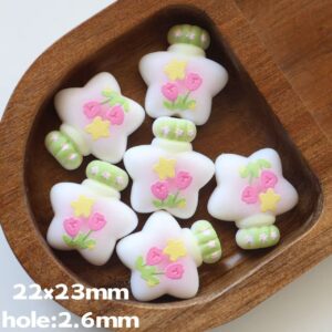 tulip / Printed wishing bottle