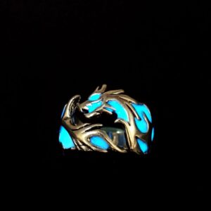 Ancient bronze blue light / Opening adjustable