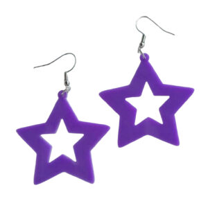 Purple five-pointed star