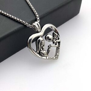 Wholesale Valentine's Day Heart-shaped Pendant Necklace