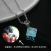 Wholesale Hollowed-out Tree of Life Luminous Necklace