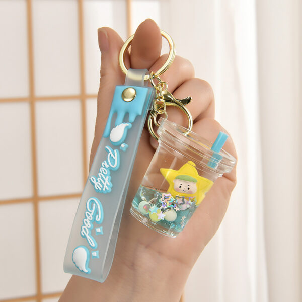 O1CN01JtGorq1JM0AnuW7nP_2200601031013-0-cib Wholesale Acrylic liquid sand bottle floating in oil keychain