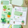 Wholesale cartoon plant post-it note combination note sticker